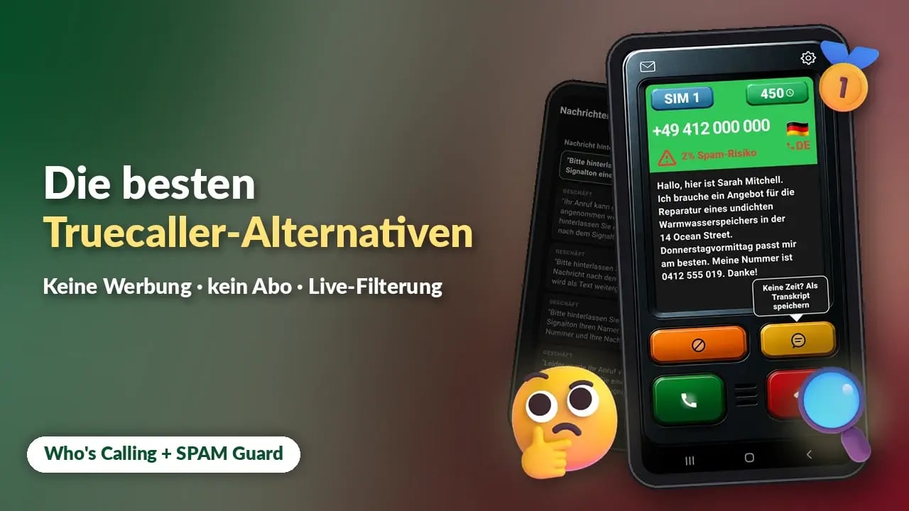 Die besten Truecaller-Alternativen für Android 2026