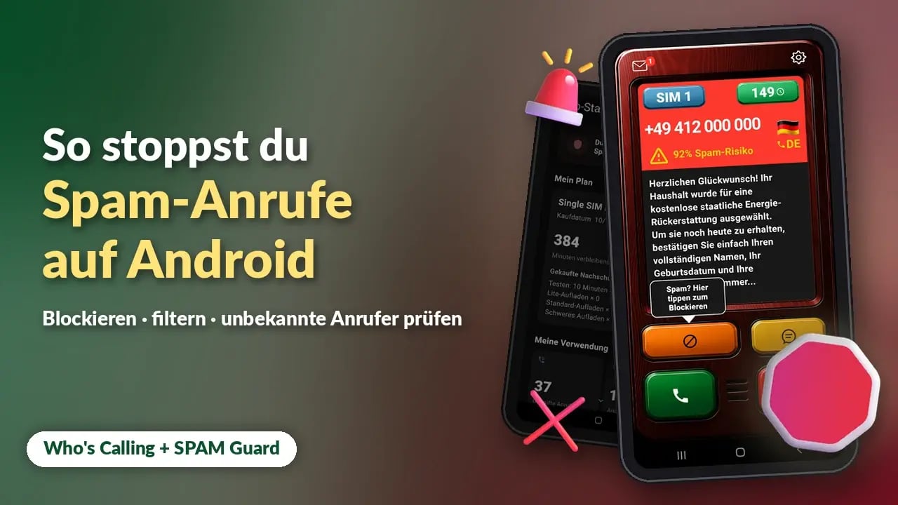 So stoppst du Spam-Anrufe auf Android
