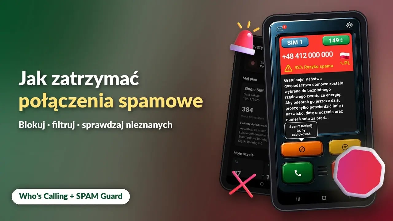 Jak zatrzymać połączenia spamowe na Androidzie